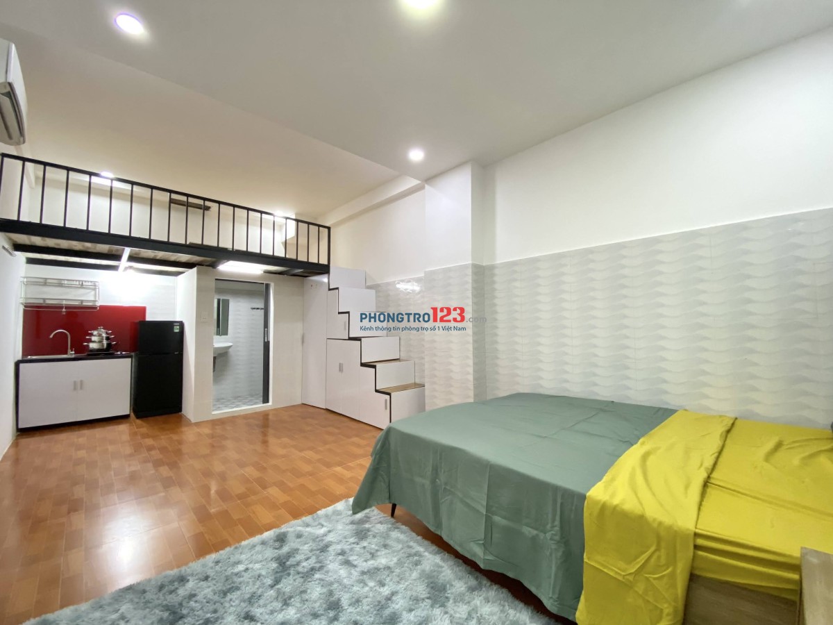 PHÒNG DUPLEX TIỆN NGHI FULL NT NGAY ĐH BÁCH KHOA