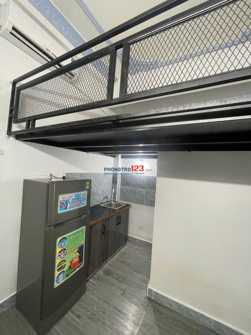 Duplex 20m2 sẵn noi thất - ở được liền tại 34 Lê Văn Huân, quận Tân Bình