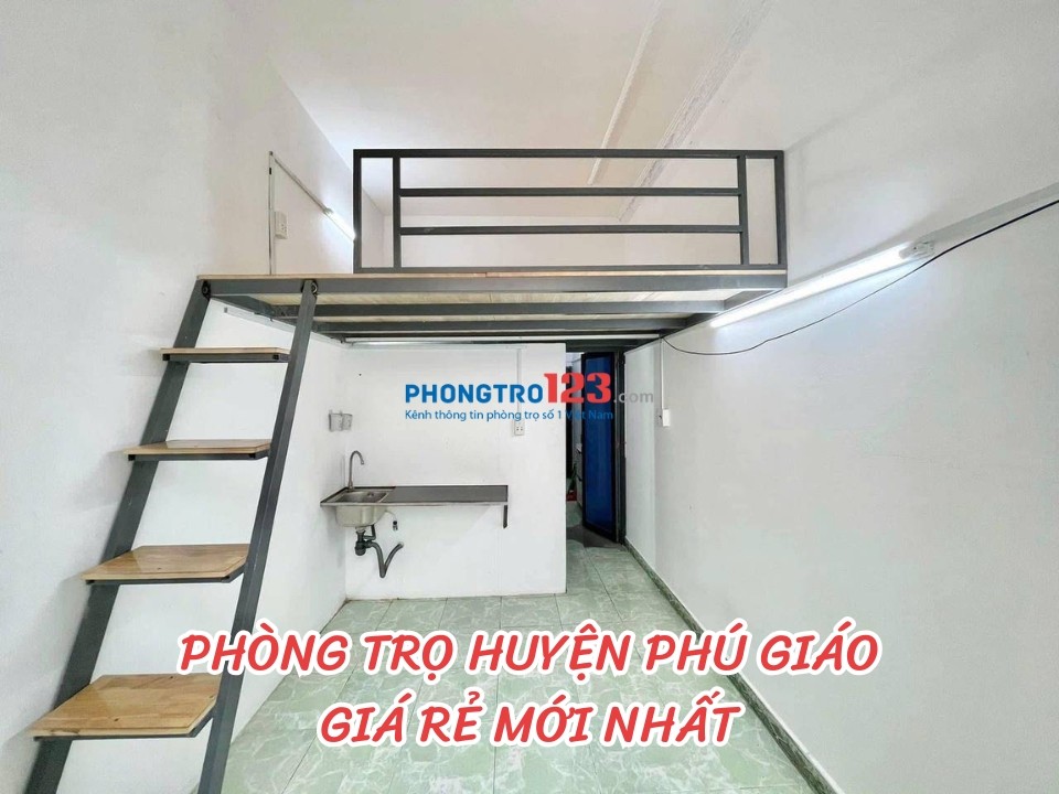 Cho thuê phòng trọ huyện Phú Giáo