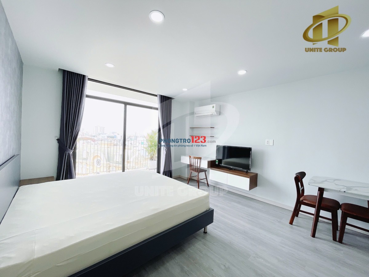 Cho thuê chdv 1-2 phòng ngủ, ban công, studio, duplex,...đầy đủ nội thất, gần Sân Bay, quận Tân Bình