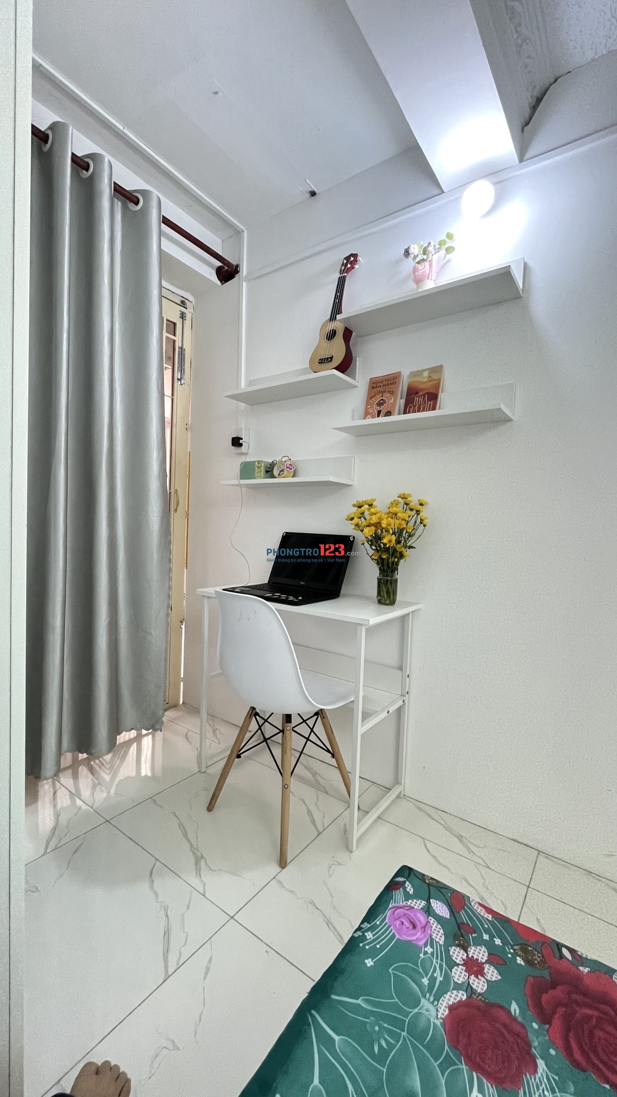 Phòng máy lạnh full nội thất hẻm 520 gần Vạn Phúc City Cân Nhơn Hoà