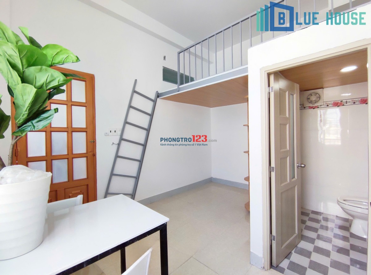 TRỐNG DUY NHẤT 1 PHÒNG DUPLEX VỪA HOÀN THIỆN NGAY VÒNG XOAY DÂN CHỦ, VẠN HẠNH MALL, ĐƯỜNG BẮC HẢI, QUẬN 10