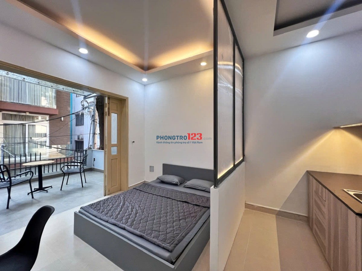 KHAI TRƯƠNG STUDIO BALCON FULL NỘI THẤT GẦN TRƯỜNG HUFLIT