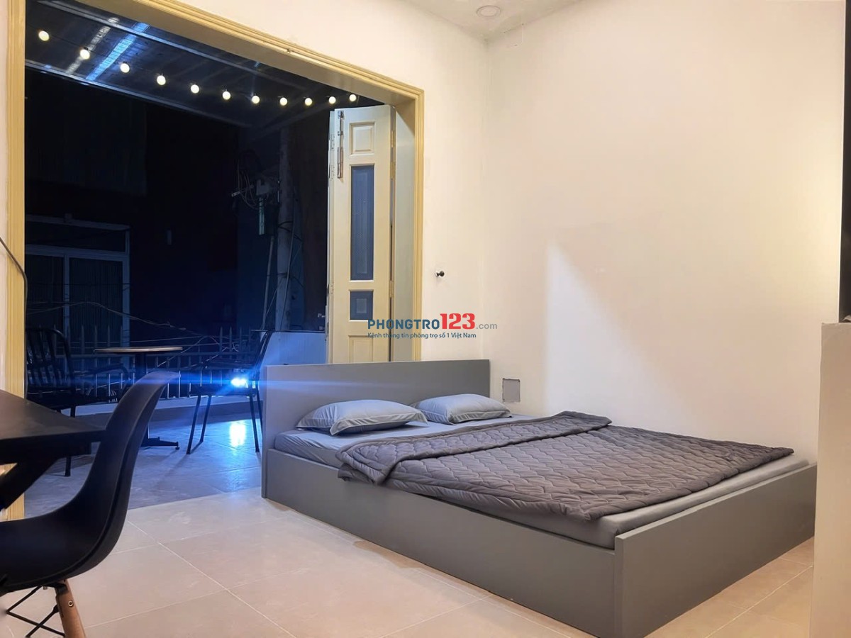 KHAI TRƯƠNG STUDIO BALCON FULL NỘI THẤT GẦN TRƯỜNG HUFLIT