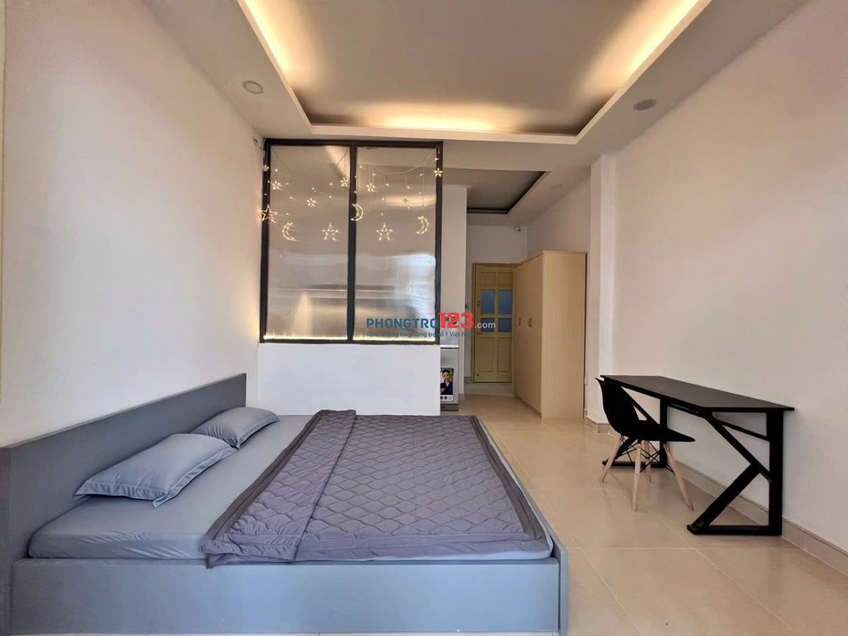 KHAI TRƯƠNG STUDIO BALCON FULL NỘI THẤT GẦN TRƯỜNG HUFLIT