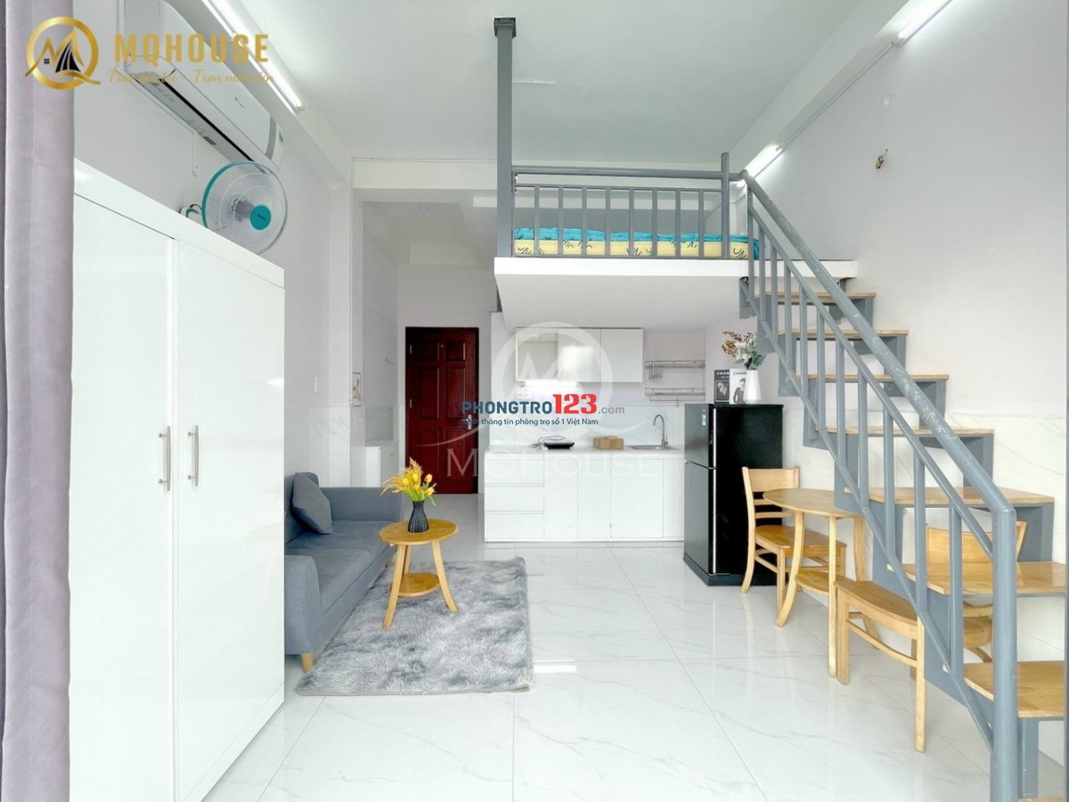 CHO THUÊ CHUỖI CĂN HỘ DUPLEX FULL NỘI THẤT, BAN CÔNG