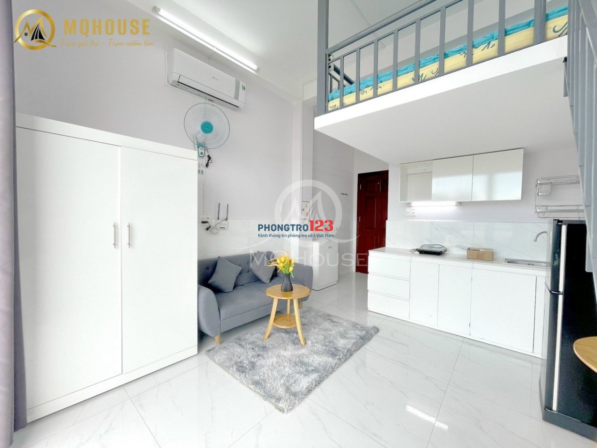 CHO THUÊ CHUỖI CĂN HỘ DUPLEX FULL NỘI THẤT, BAN CÔNG