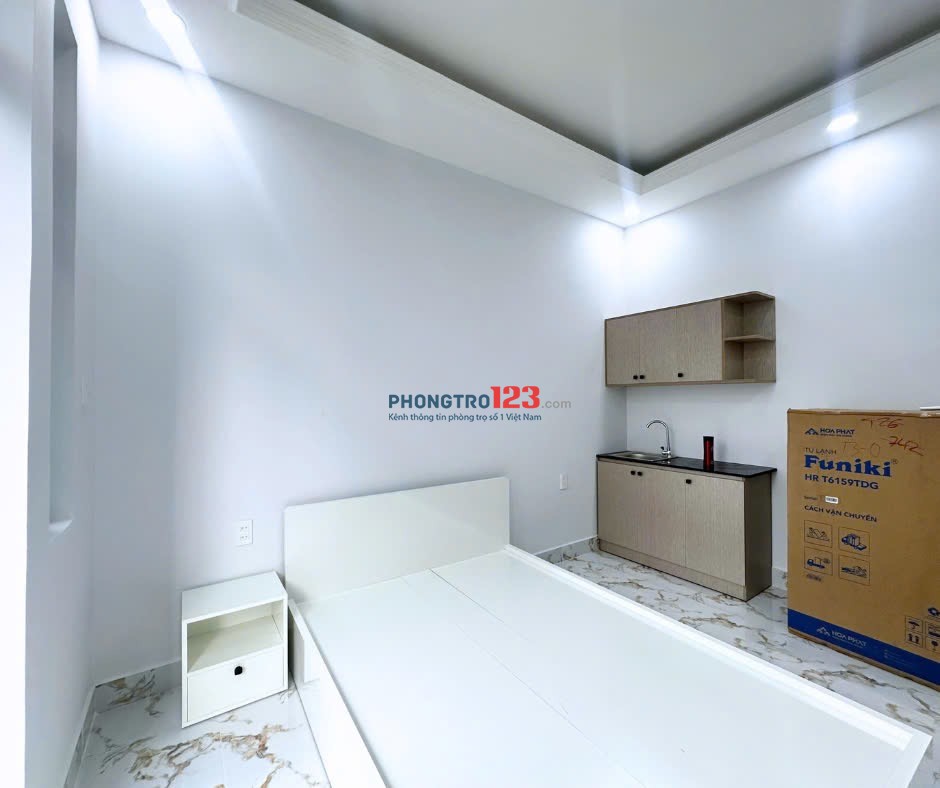 STUDIO - BANCOL RỘNG - DT 30M2 - FULL NỘI THẤT - CÁCH LOTTE 500M - GẦN CẦU KÊNH TẺ - QUẬN 7