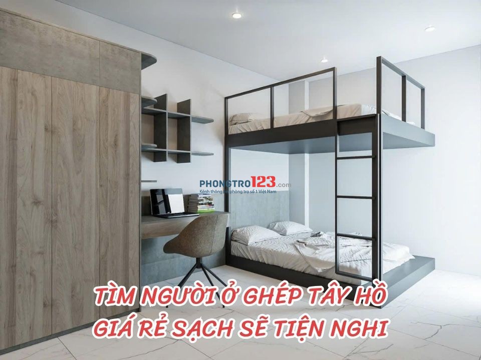 Tìm người ở ghép Quận Tây Hồ