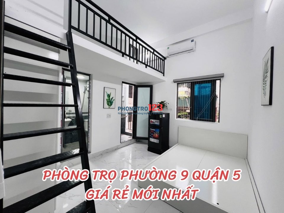 Cho thuê phòng trọ phường 9, Quận 5