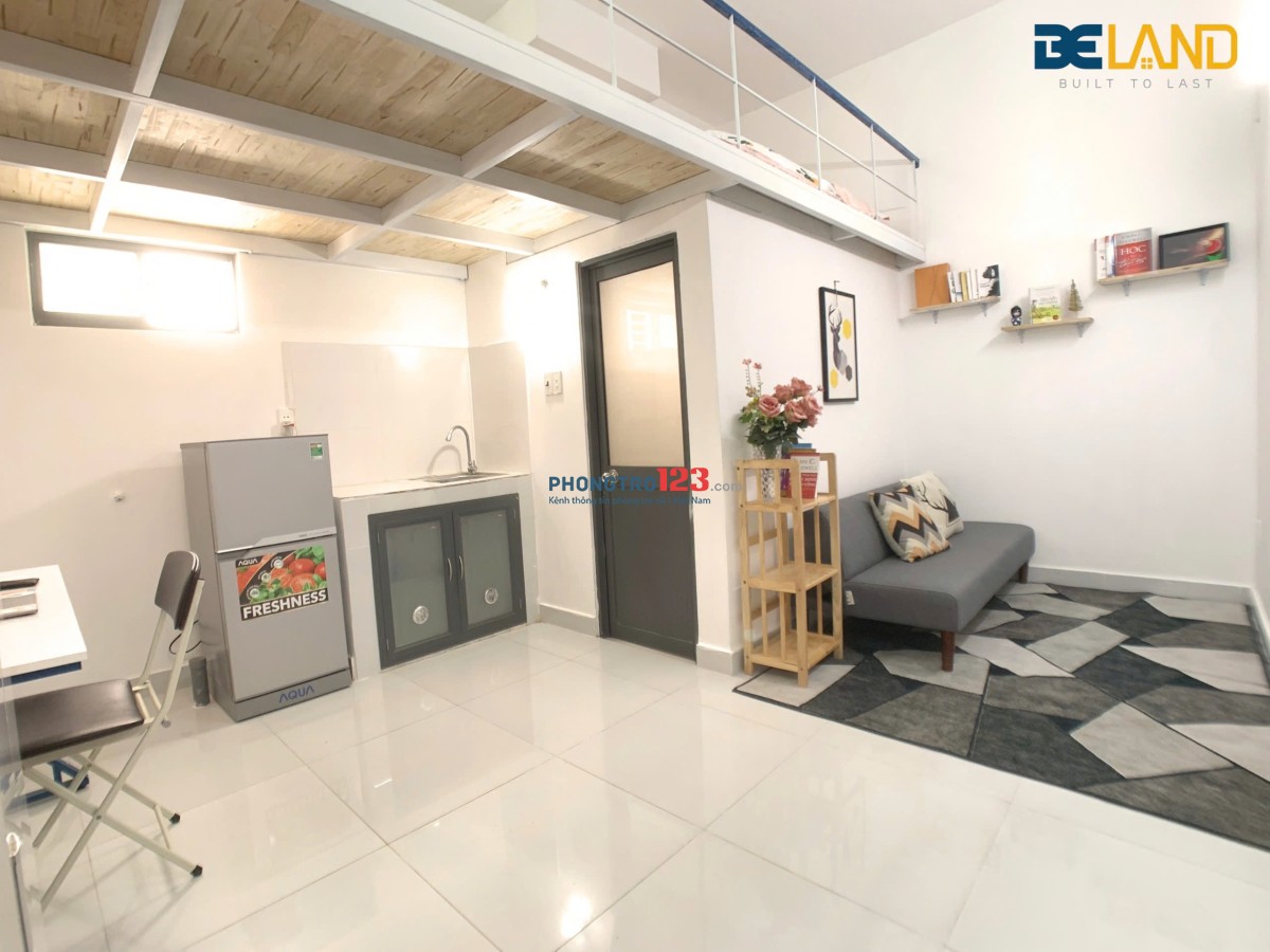PHÒNG GÁC SẴN NỘI THẤT NGAY ĐIỆN BIÊN PHỦ