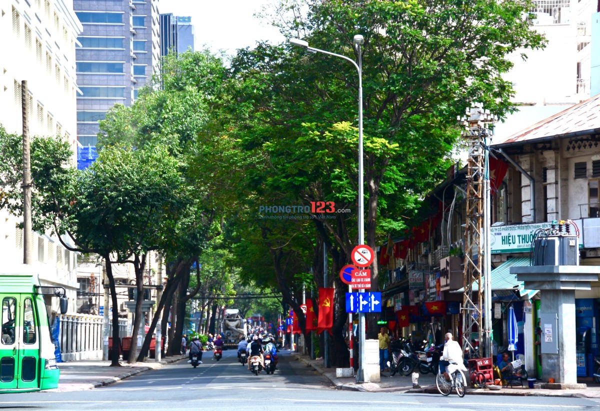 Cho thuê phòng trọ tt q1 gần trường học, chợ - đường Pasteur