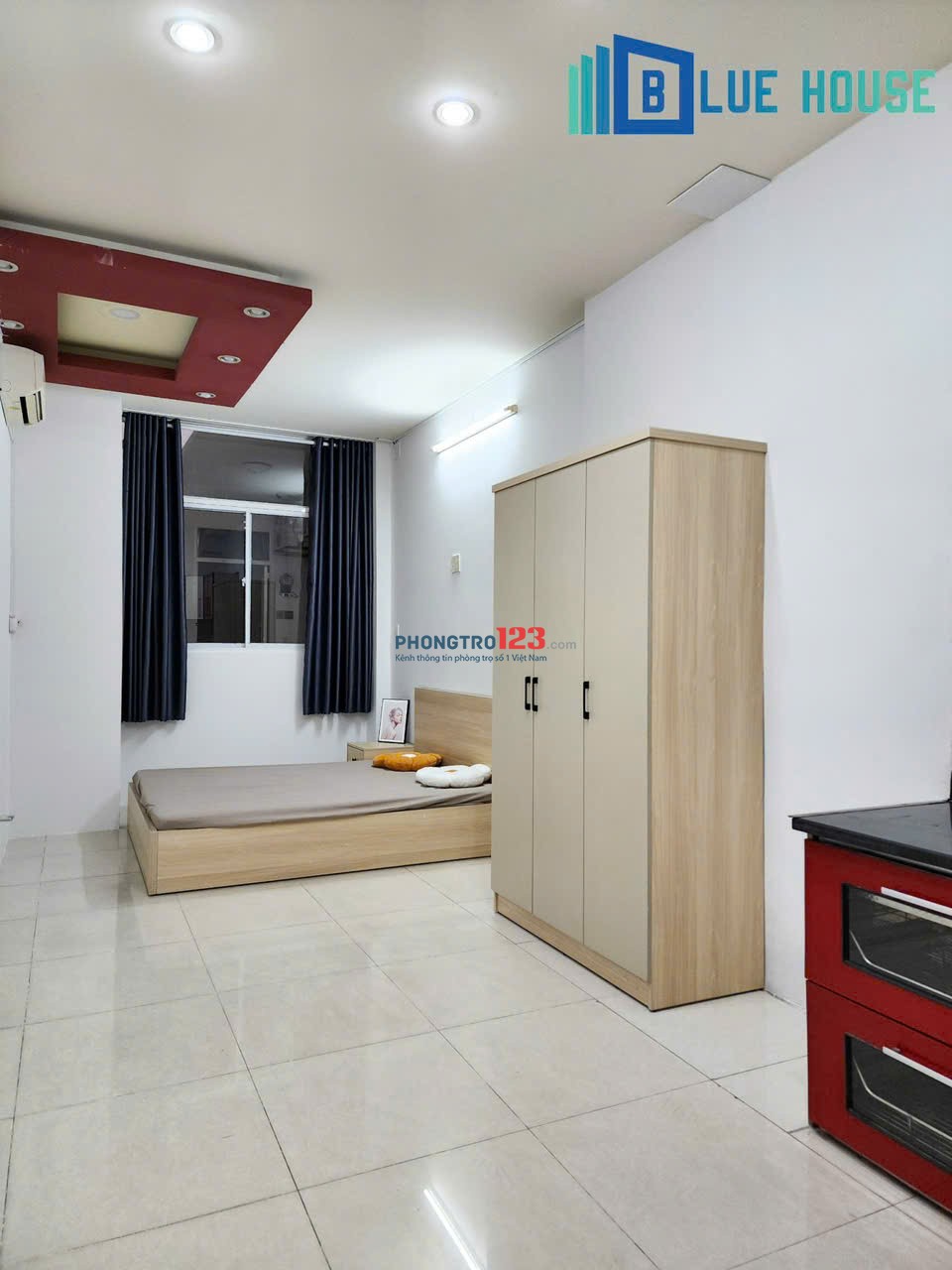 Trống lại Studio đẹp nhất trong tầm giá gần khu Bắc Hải, công viên Lê Thị Riêng