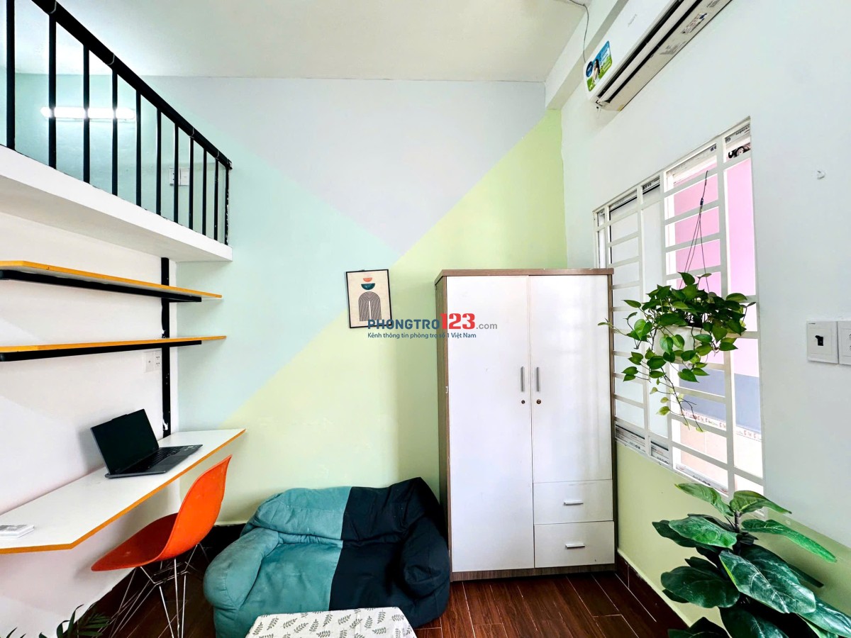 Phòng trọ Giá rẻ- Gác rộng- Tiện nghi đường Xô Viết Nghệ Tĩnh quận Bình Thạnh
