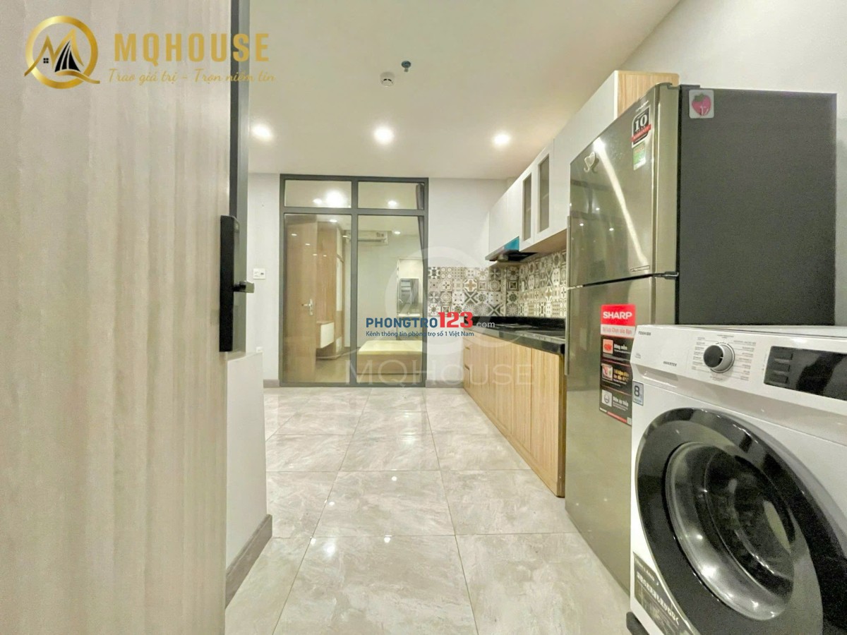 Cho thuê căn hộ 2 phòng ngủ 2 wc 70m2 full NT ngay Bạch Đằng Tân Bình gần Sân Bay Tân Sơn Nhất