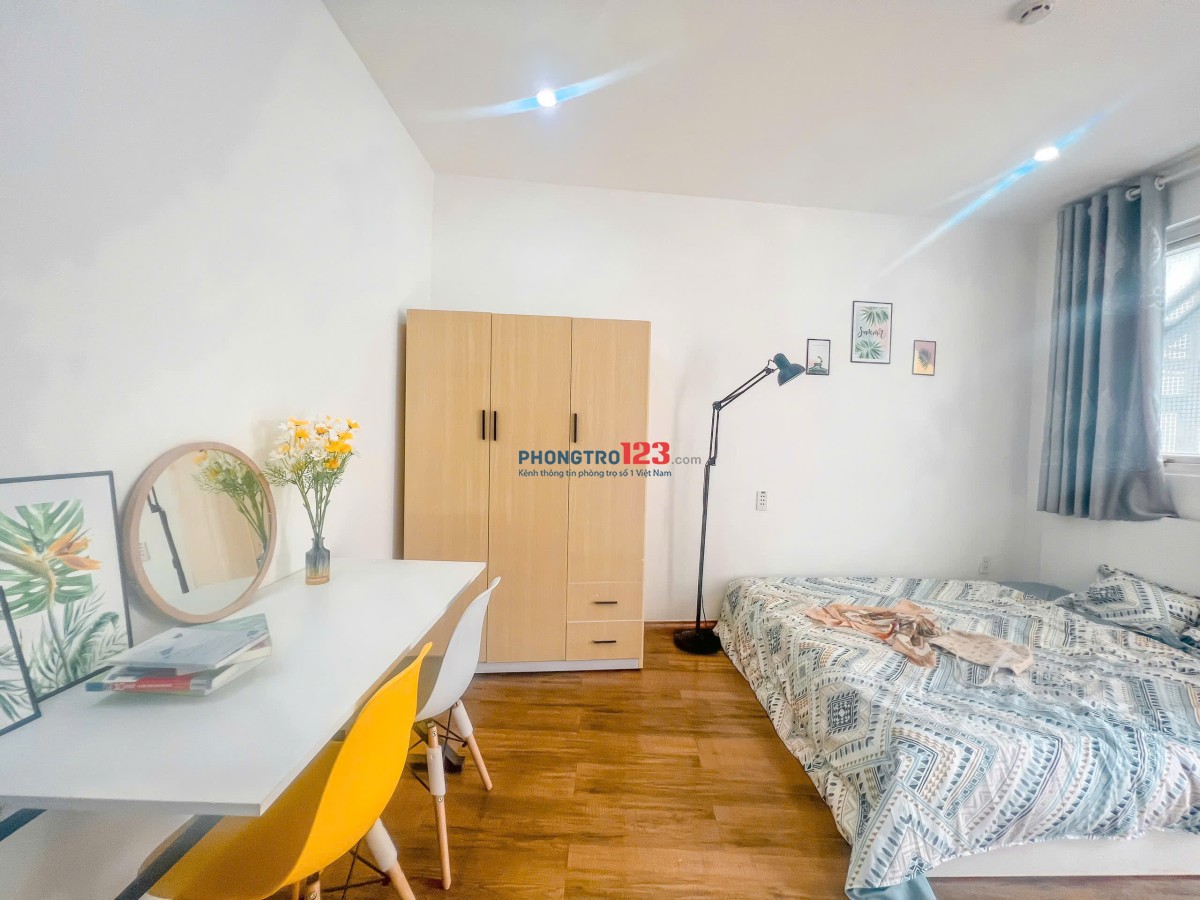 PHÒNG FULL NỘI THẤT 1PN TÁCH BẾP RỘNG RÃI THOÁNG MÁT Ở TÂN BÌNH