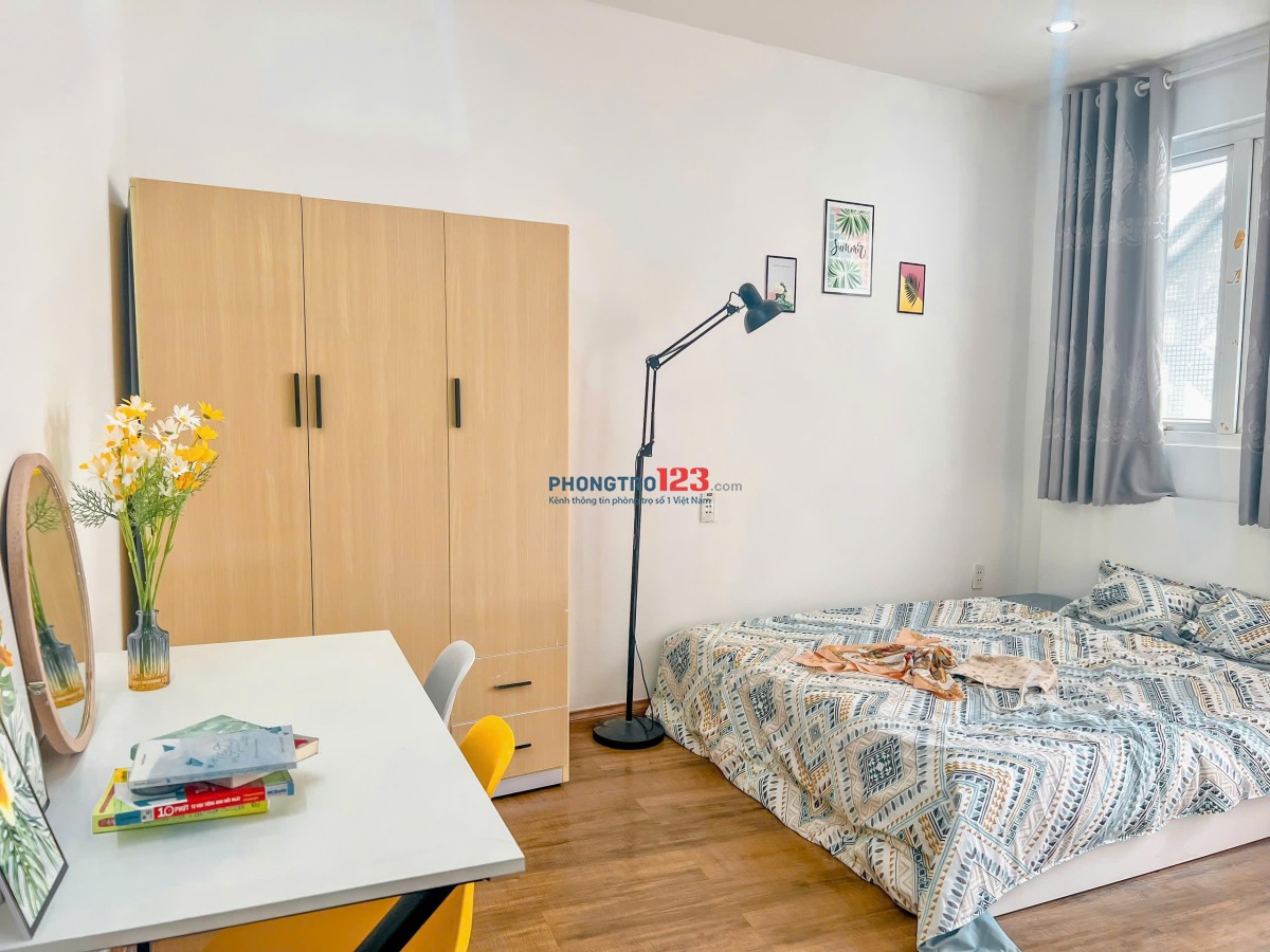 PHÒNG FULL NỘI THẤT 1PN TÁCH BẾP RỘNG RÃI THOÁNG MÁT Ở TÂN BÌNH