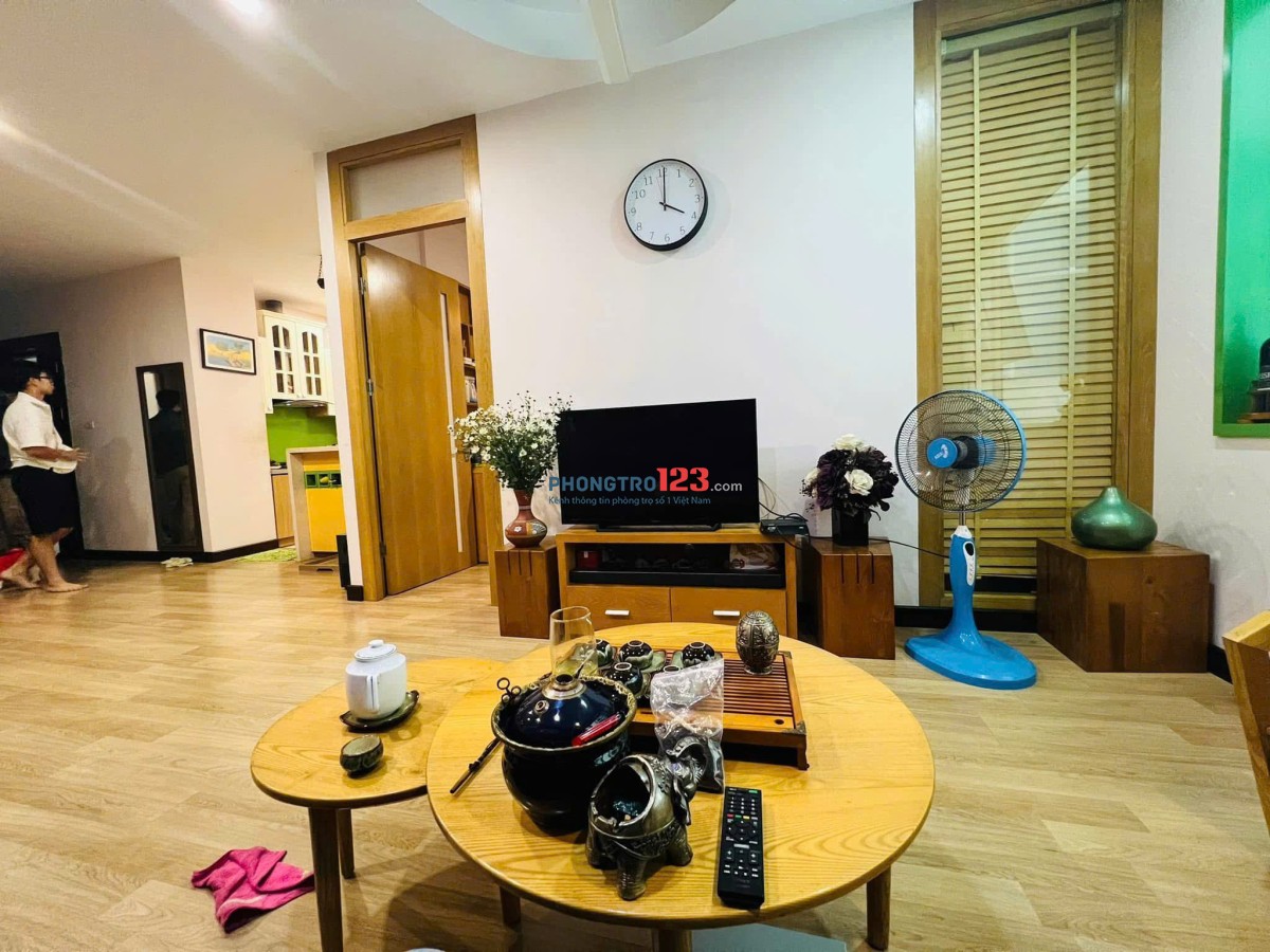 Chung cư Kim Hồng Fortuna, Đ. Vườn Lài - Diện tích 90m2, thiết kế 2PN + 2WC, Phong Bếp + Phòng khách
