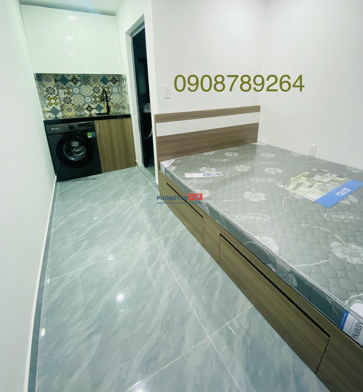 Chdv cát lái gần citisoho 22m2 full nt 3tr5-4tr có ban công trống sẵn 5phòng ở ngay được