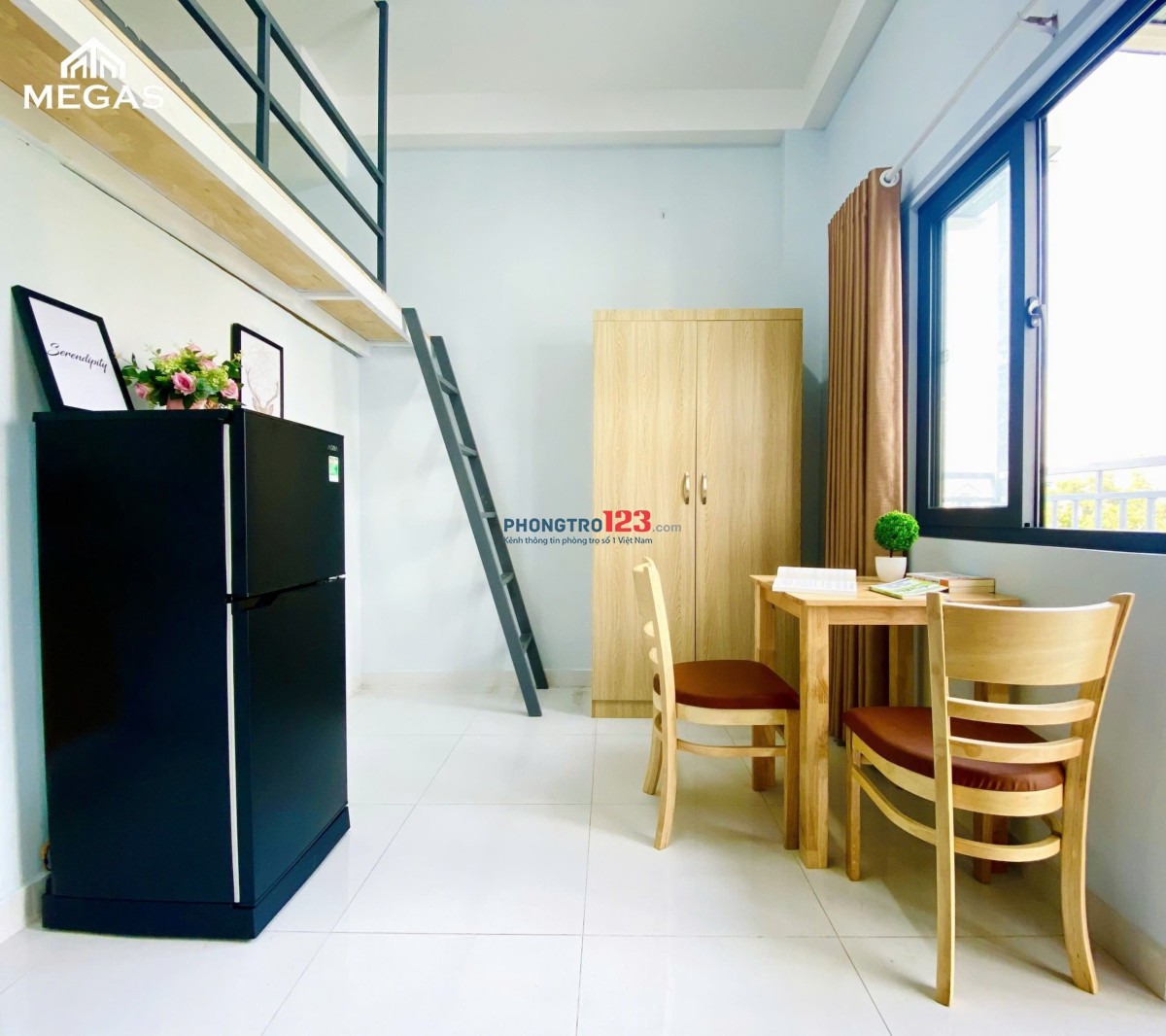  Studio, Duplex dạng Ban công, Cửa sổ cực kì thoáng mát ngay Thạnh Mỹ Lợi 
