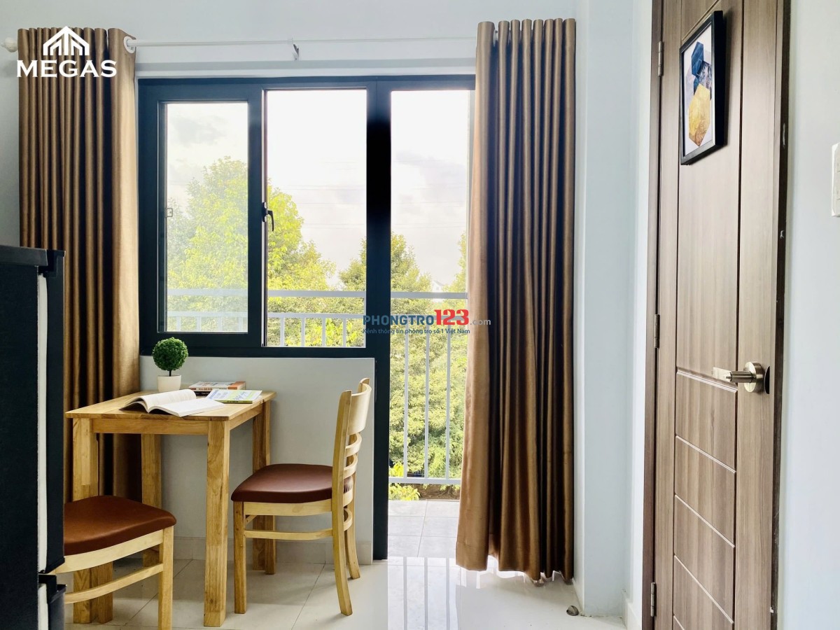  Studio, Duplex dạng Ban công, Cửa sổ cực kì thoáng mát ngay Thạnh Mỹ Lợi 