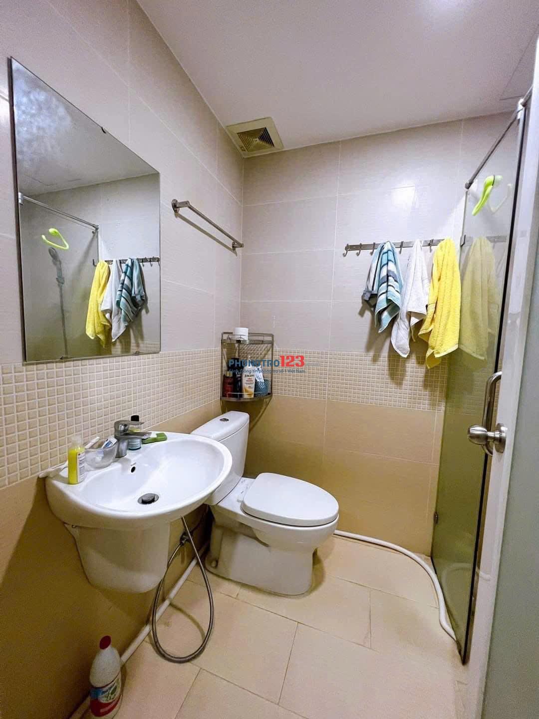 Chung cư IDICO, Đ. Lũy Bán Bích cho thuê căn 2PN, có cửa sổ lớn