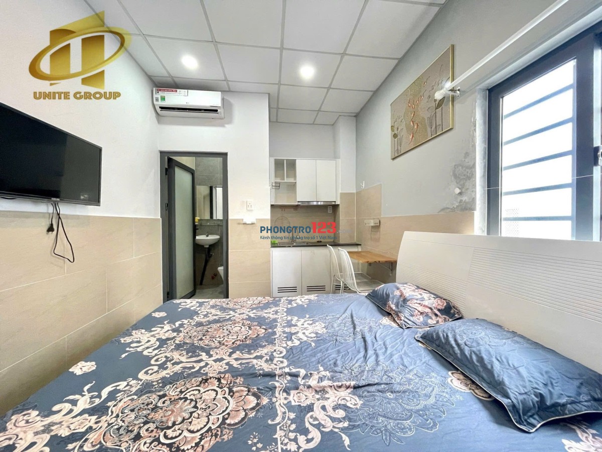 KHAI TRƯƠNG STUDIO Full nội thất Cao Cấp ngay cầu Nguyễn Văn Cừ