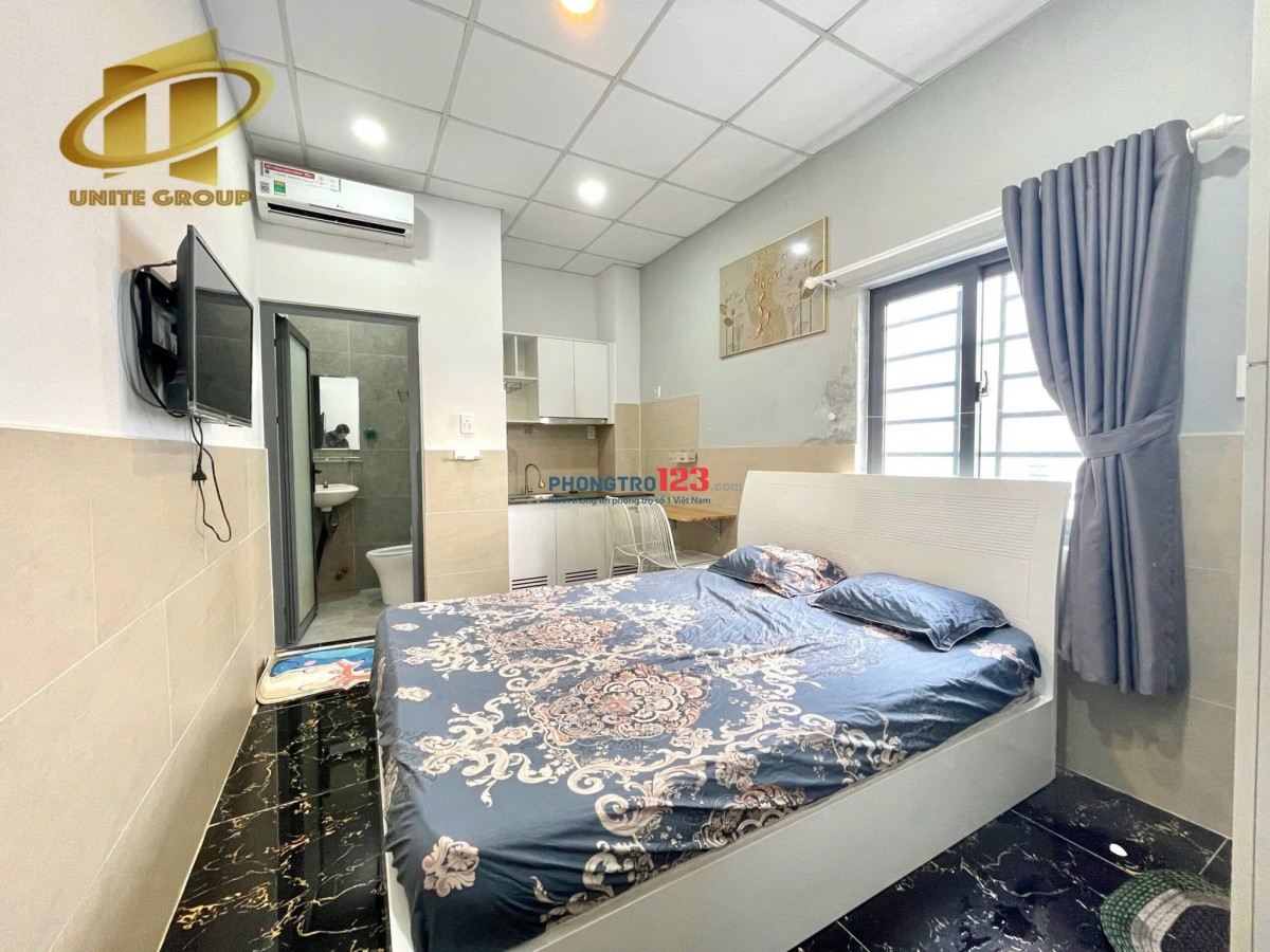 KHAI TRƯƠNG STUDIO Full nội thất Cao Cấp ngay cầu Nguyễn Văn Cừ