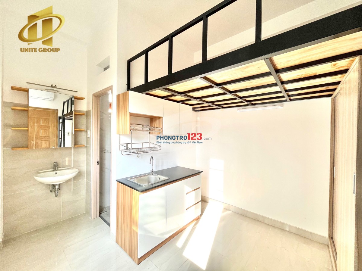 Phòng trọ có gác cao gần UEF tại quốc lộ 13
