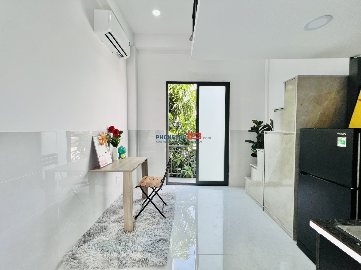 Khai Trương Phòng Có Gác - Bancol Full Nội Thất cách ĐH VĂN HIẾN 5P - NGAY ĐẦM SEN