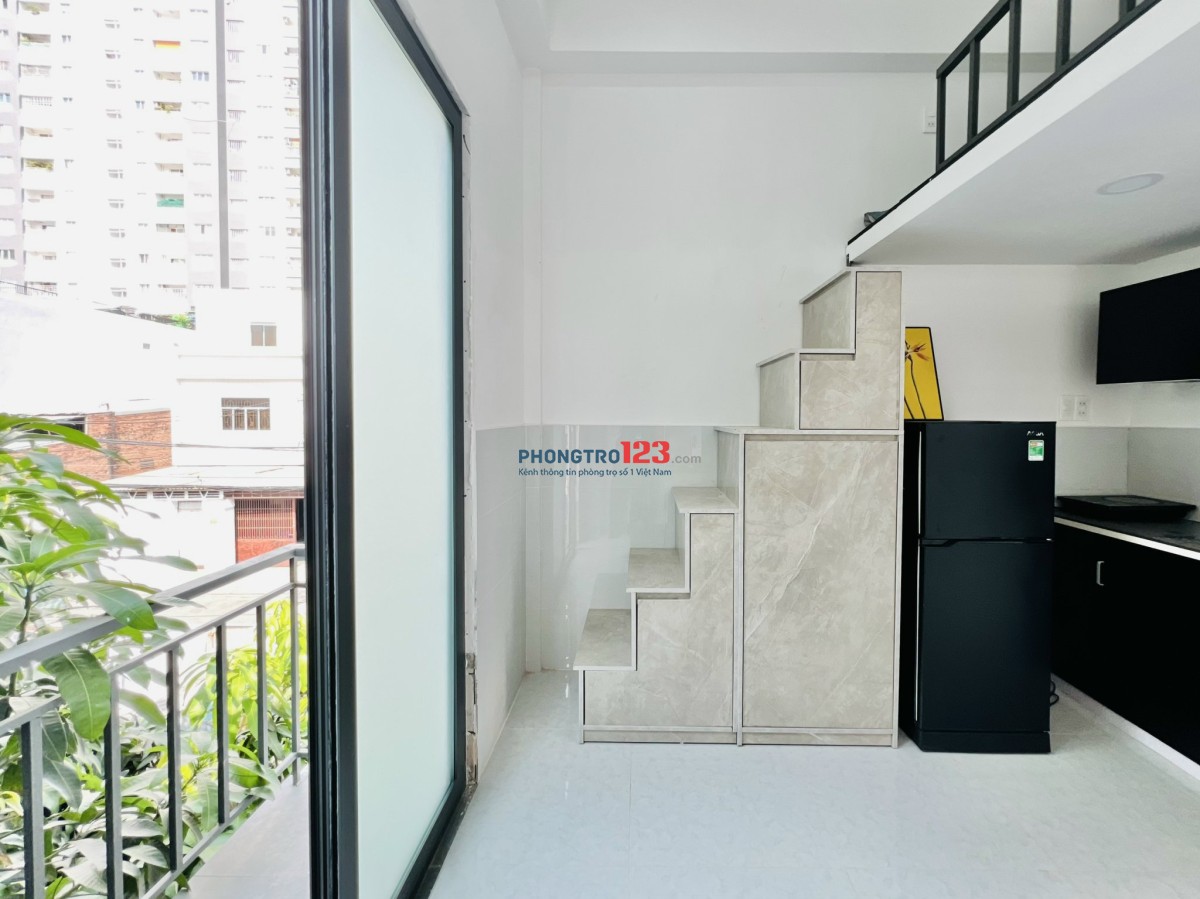 Khai Trương Phòng Có Gác - Bancol Full Nội Thất cách ĐH VĂN HIẾN 5P - NGAY ĐẦM SEN