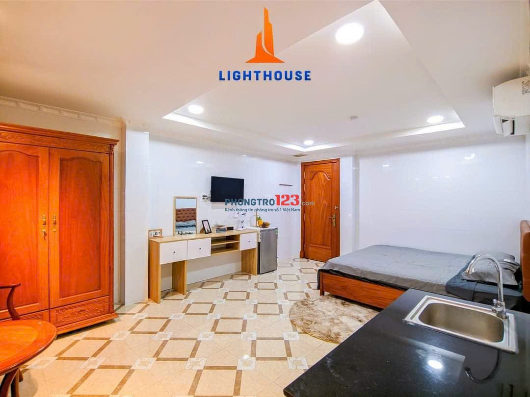Cho thuê phòng studio cửa sổ lớn thoáng tại quận 10 nhà có thang máy 28m2