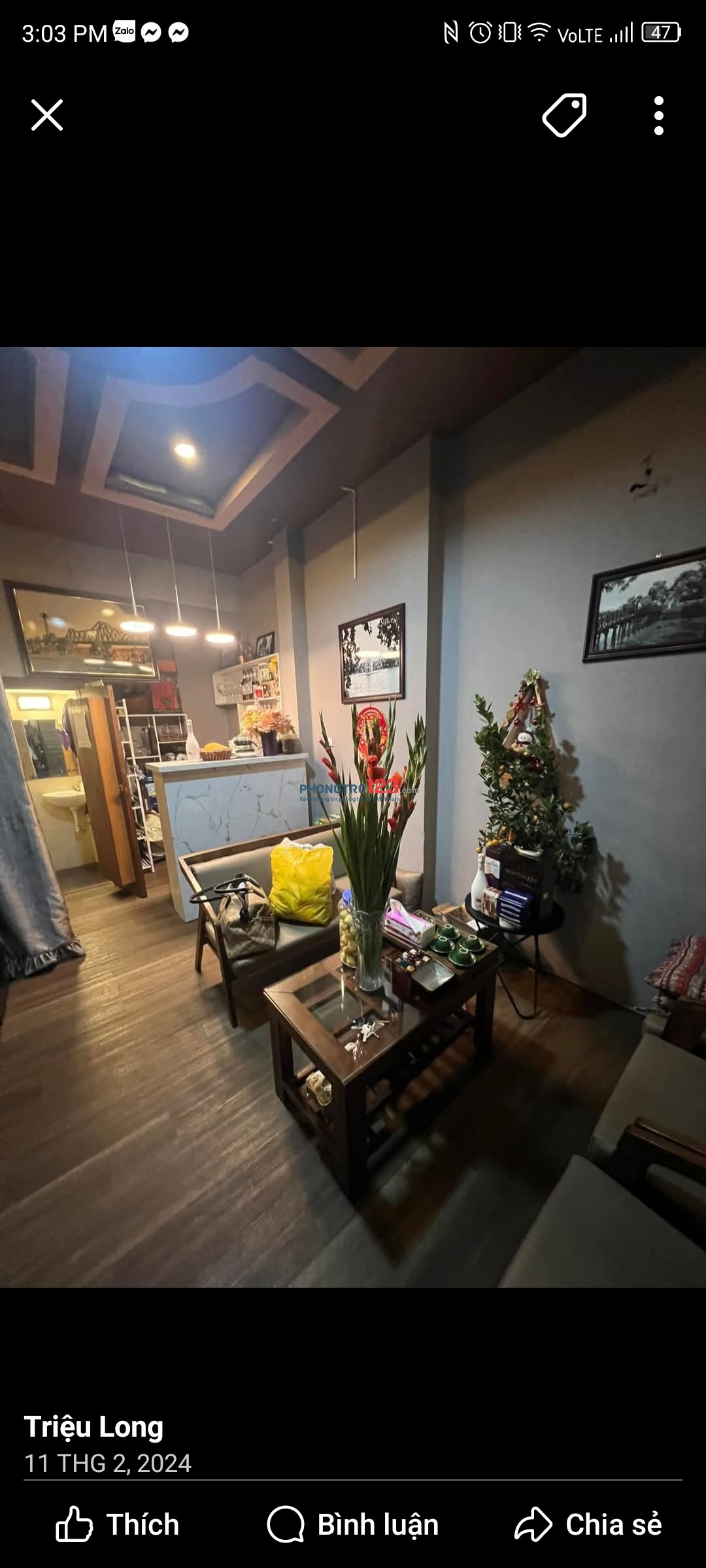 Cho thuê mặt bằng 2 tầng kinh doanh