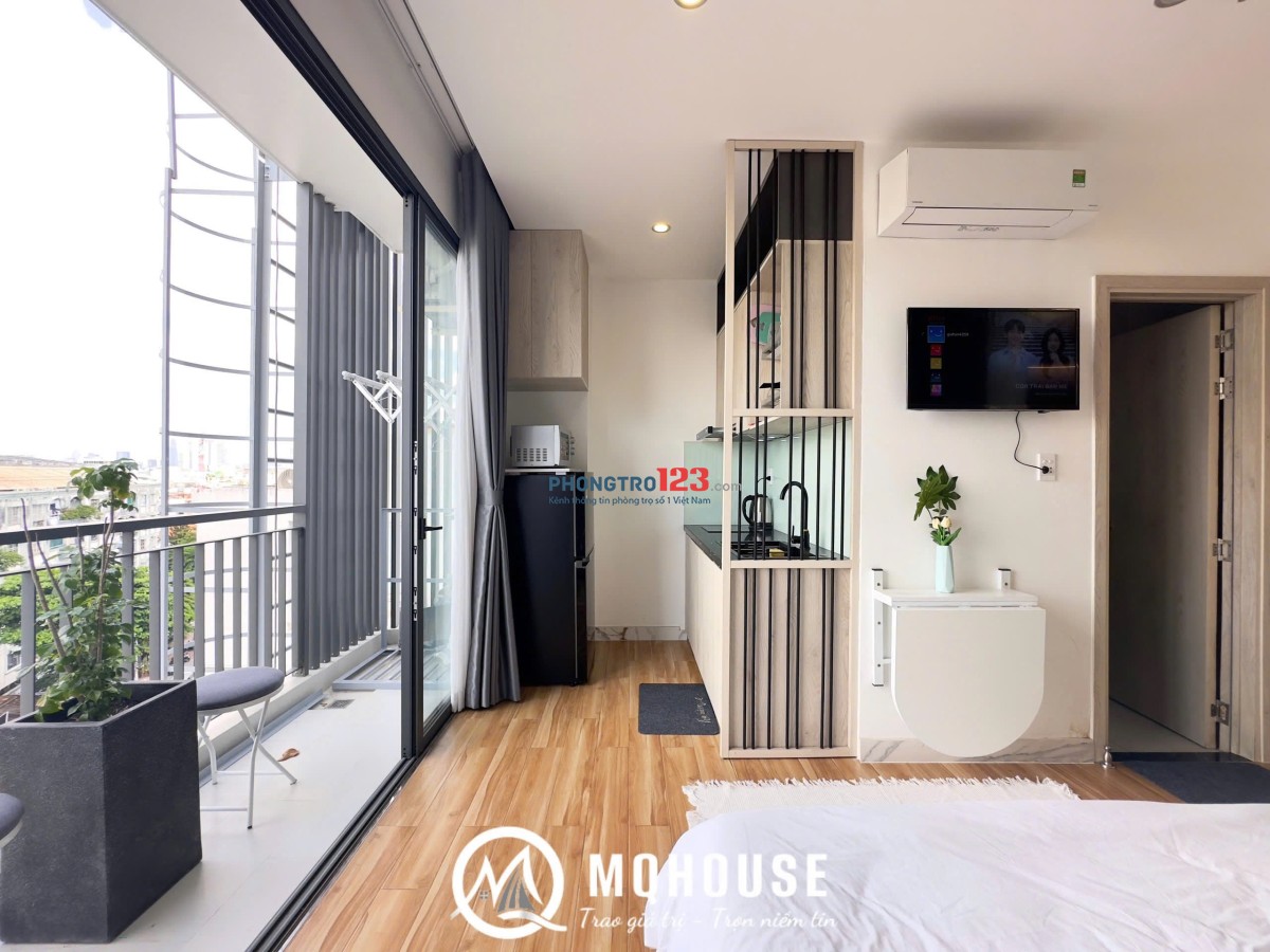 Hệ Thống Căn Hộ Cho Thuê (Studio/1PN) Mới Cứng Rộng Rãi Gần Sân Bay Tân Sơn Nhất P2 Tân Bình