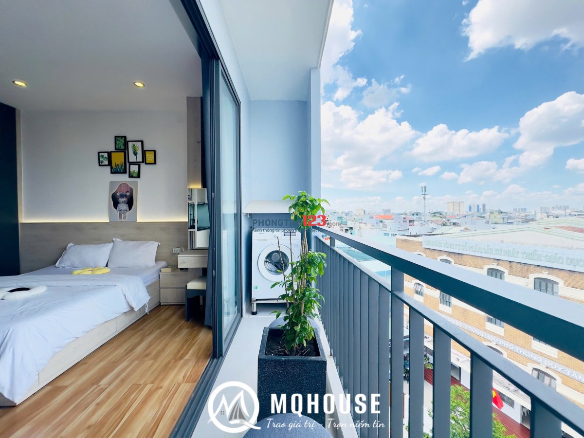 Hệ Thống Căn Hộ Cho Thuê (Studio/1PN) Mới Cứng Rộng Rãi Gần Sân Bay Tân Sơn Nhất P2 Tân Bình