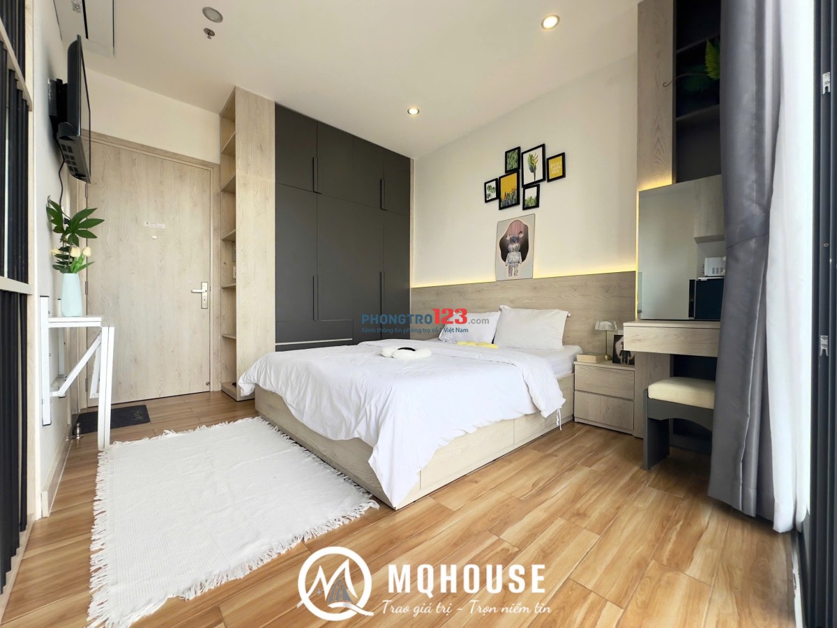 Hệ Thống Căn Hộ Cho Thuê (Studio/1PN) Mới Cứng Rộng Rãi Gần Sân Bay Tân Sơn Nhất P2 Tân Bình