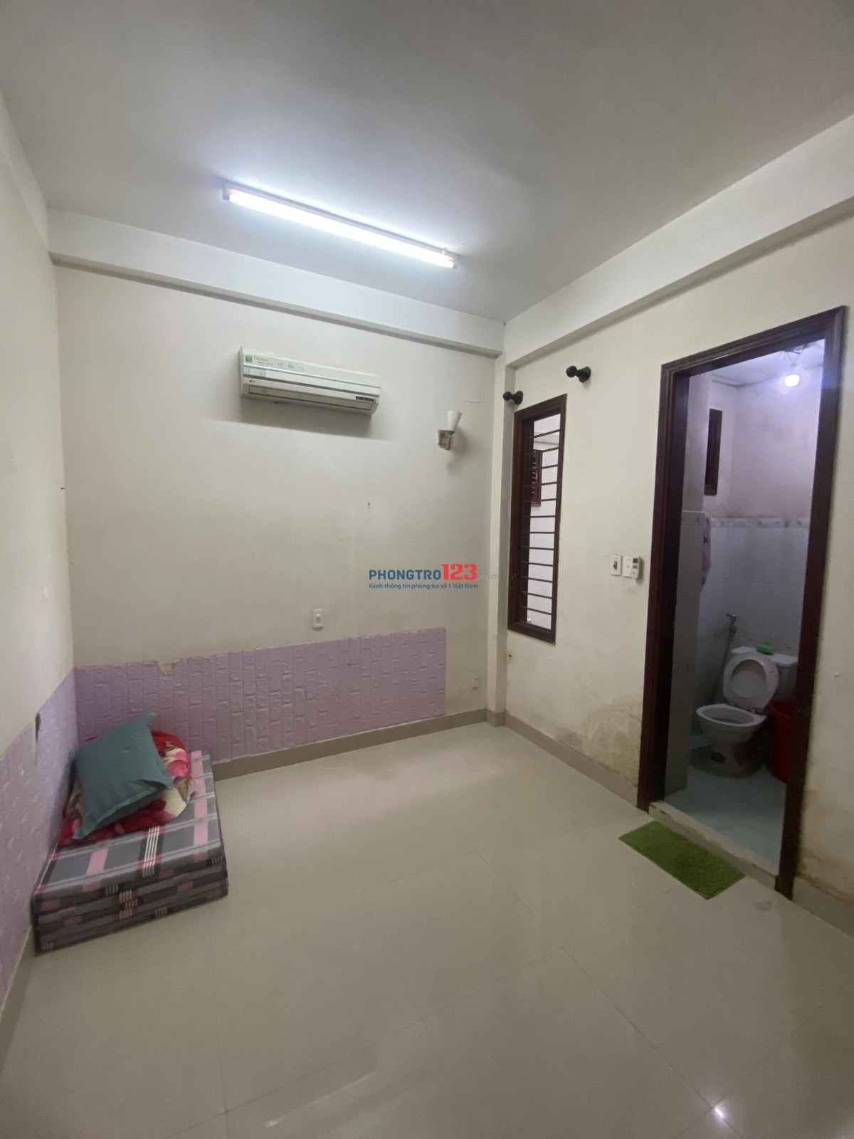 Cho thuê phòng trọ tại 18 Mộc Bài 4- P.Hòa Khánh- Giá rẻ 1.7tr, Toilet riêng, có điều hòa, ko chuchủ