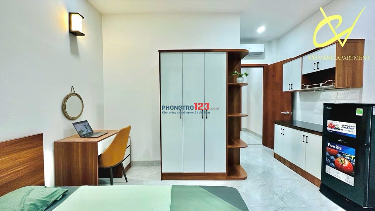 Trống sẵn Studio ban công siêu chill - cửa sổ lớn ngay Nơ Trang Long, Bình Thạnh