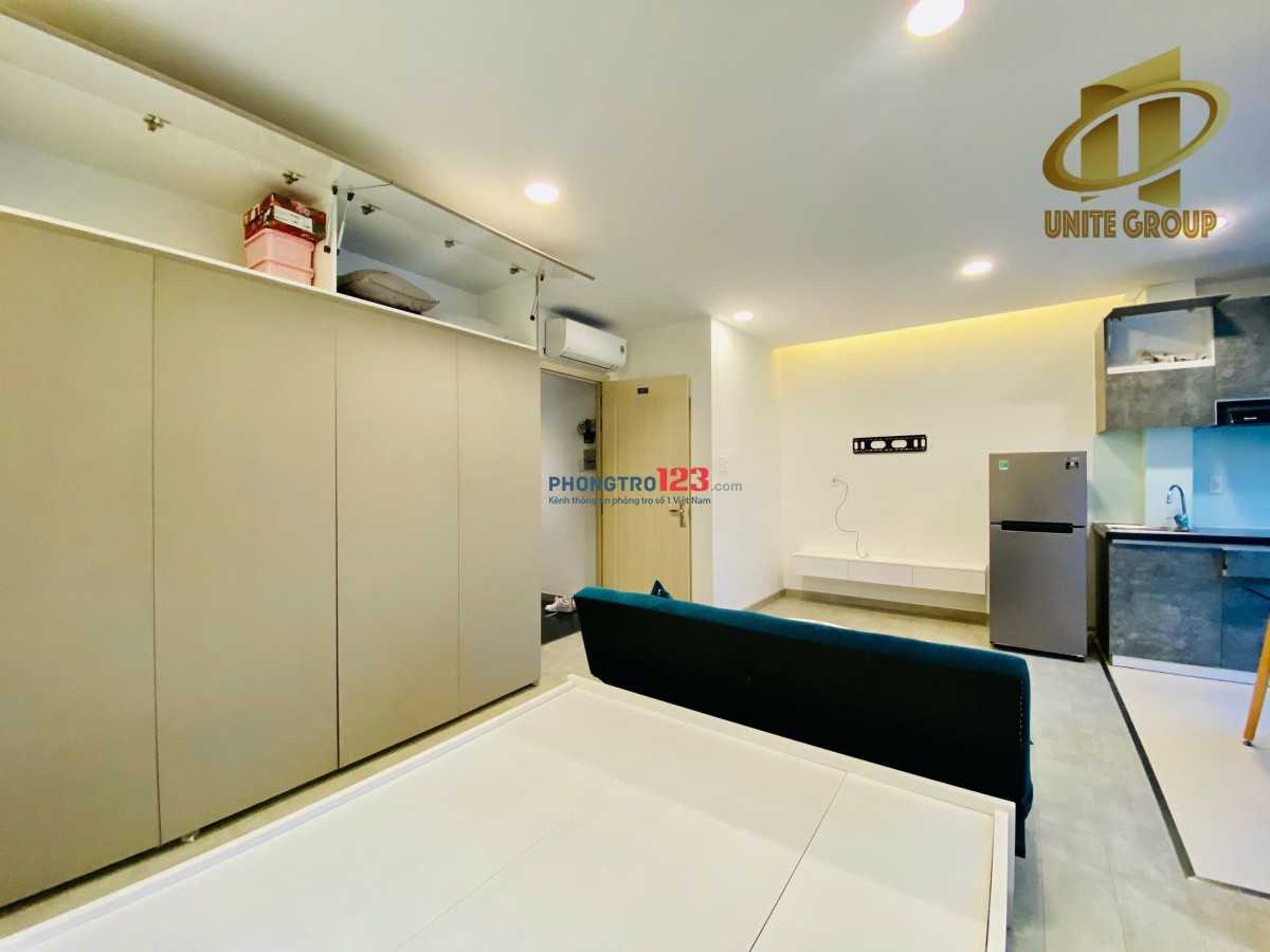 STUDIO BAN CÔNG - CỬA SỔ LỚN - FULL NỘI THẤT GẦN ĐẠI HỌC SƯ PHẠM QUẬN 8