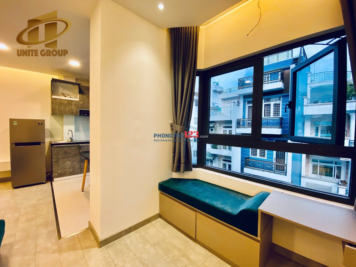 STUDIO BAN CÔNG - CỬA SỔ LỚN - FULL NỘI THẤT GẦN ĐẠI HỌC SƯ PHẠM QUẬN 8