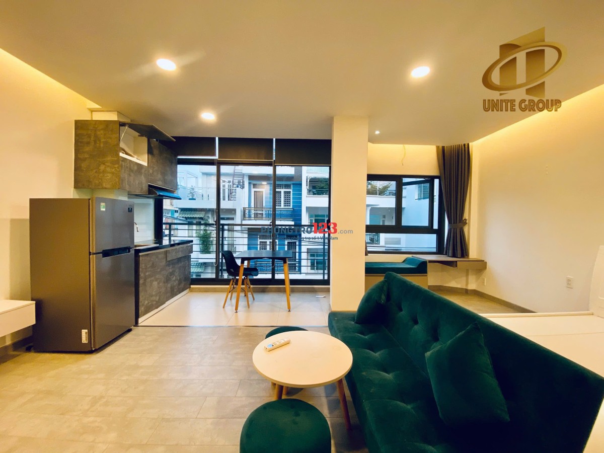 STUDIO BAN CÔNG - CỬA SỔ LỚN - FULL NỘI THẤT GẦN ĐẠI HỌC SƯ PHẠM QUẬN 8