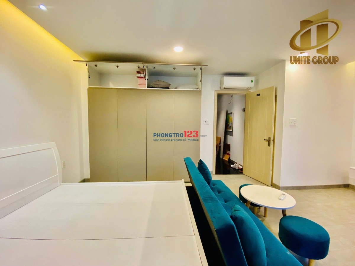 STUDIO BAN CÔNG - CỬA SỔ LỚN - FULL NỘI THẤT GẦN ĐẠI HỌC SƯ PHẠM QUẬN 8
