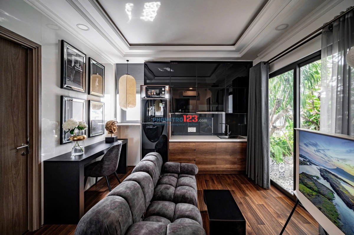NGAY CMT8 CHO THUÊ CĂN HỘ DỊCH VỤ 2PN/1PN LUXURY TONE MÀU HIỆN ĐẠI