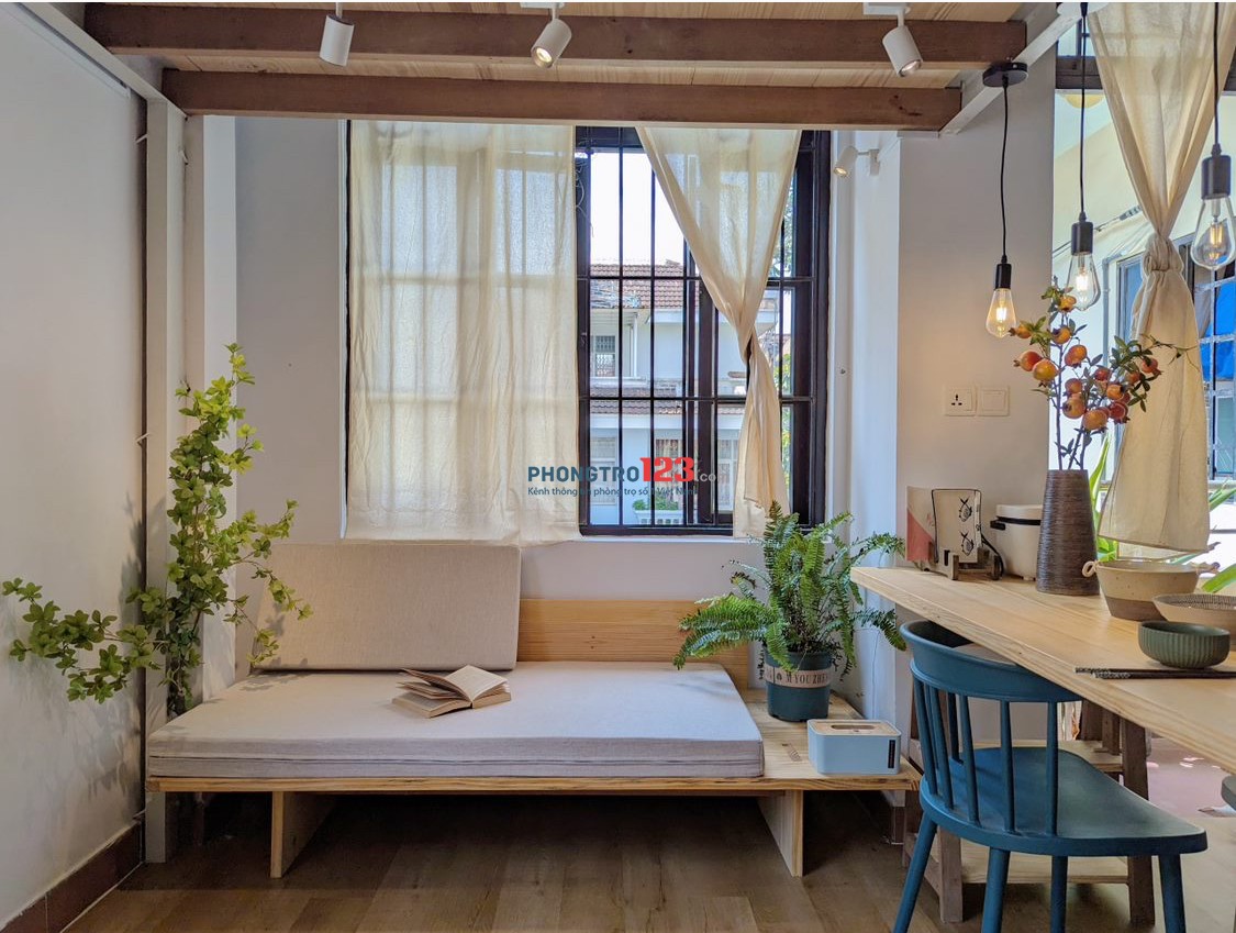 PHÒNG DUPLEX STYLE VINTAGE FULL NỘI THẤT NGAY SÂN BAY TÂN SƠN NHẤT