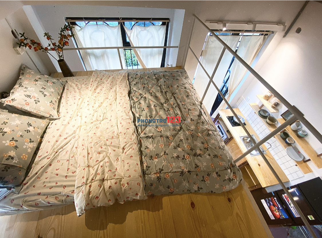 PHÒNG DUPLEX STYLE VINTAGE FULL NỘI THẤT NGAY SÂN BAY TÂN SƠN NHẤT