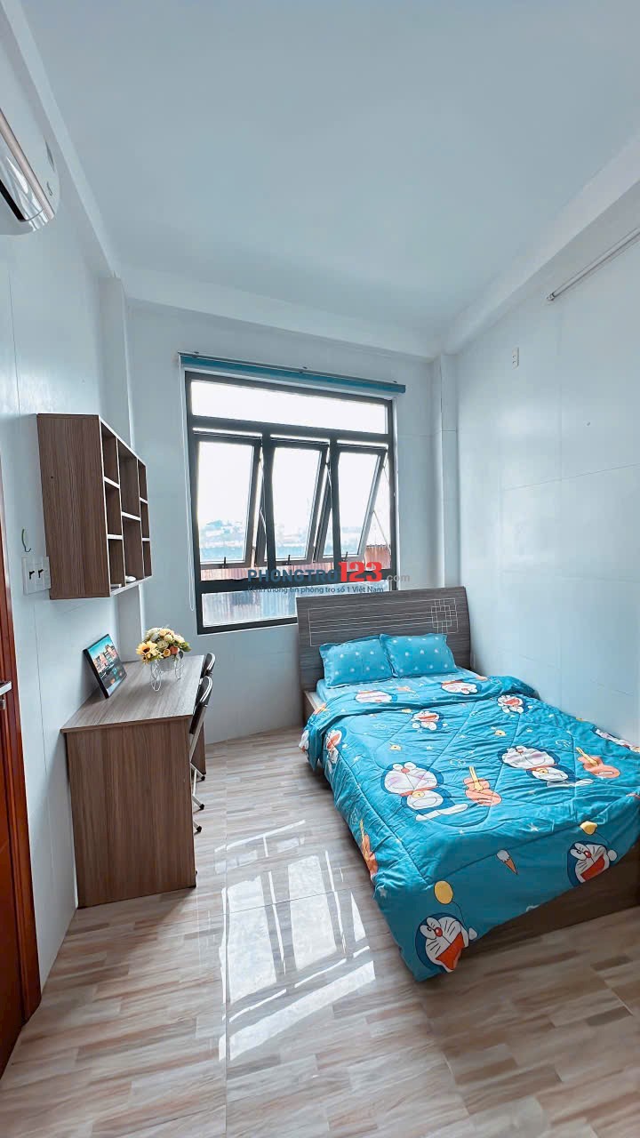Phòng trọ cho thuê, cửa sổ trời, free phí dịch vụ tại 50 Võ Duy Ninh, quận Bình Thạnh