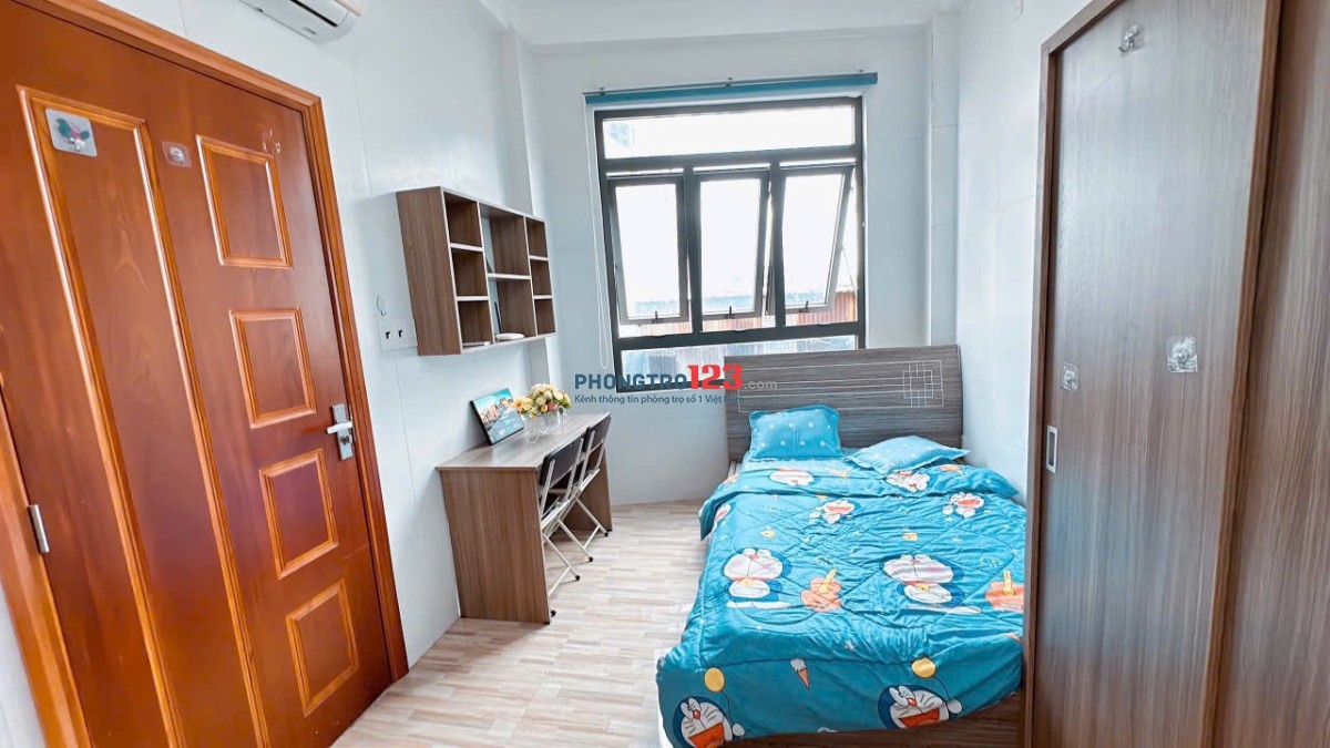 Phòng trọ cho thuê, cửa sổ trời, free phí dịch vụ tại 50 Võ Duy Ninh, quận Bình Thạnh