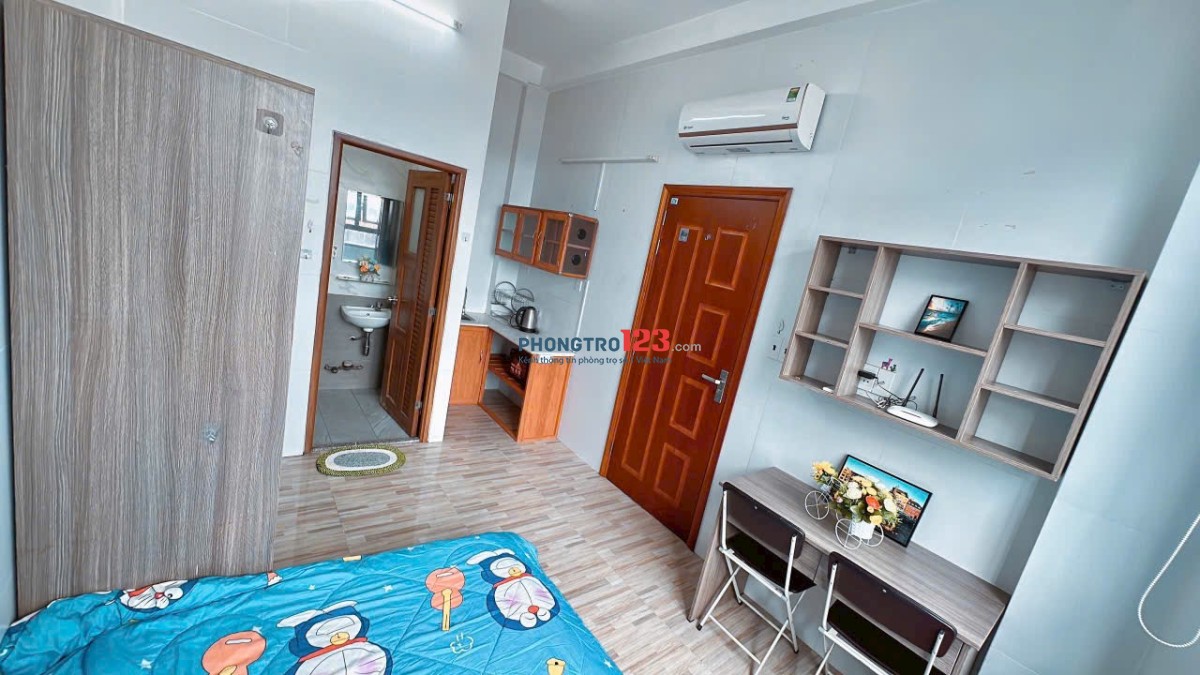 Phòng trọ cho thuê, cửa sổ trời, free phí dịch vụ tại 50 Võ Duy Ninh, quận Bình Thạnh