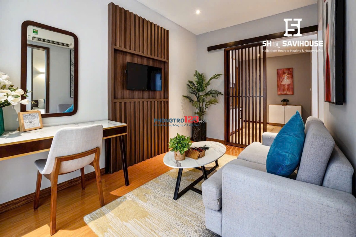 Cho Thuê Căn Hộ 1PN/Studio Đẳng Cấp, Sang Trọng gần sân bay Tân Sơn Nhất, P2, Tân Bình