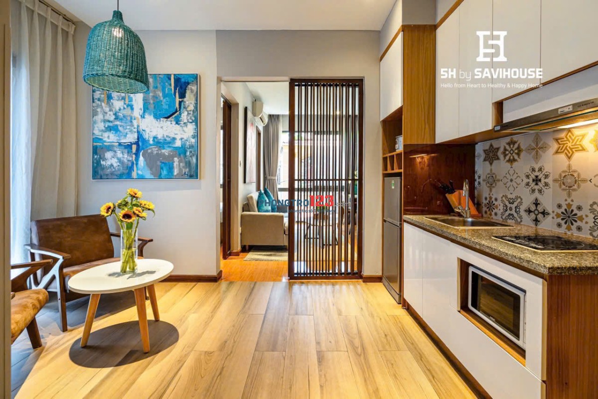 Cho Thuê Căn Hộ 1PN/Studio Đẳng Cấp, Sang Trọng gần sân bay Tân Sơn Nhất, P2, Tân Bình